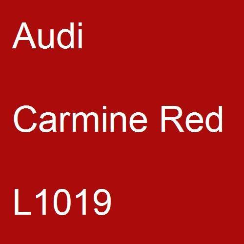 Audi, Carmine Red, L1019.